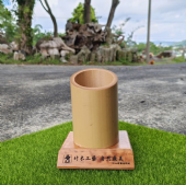 竹木筆筒-單管
